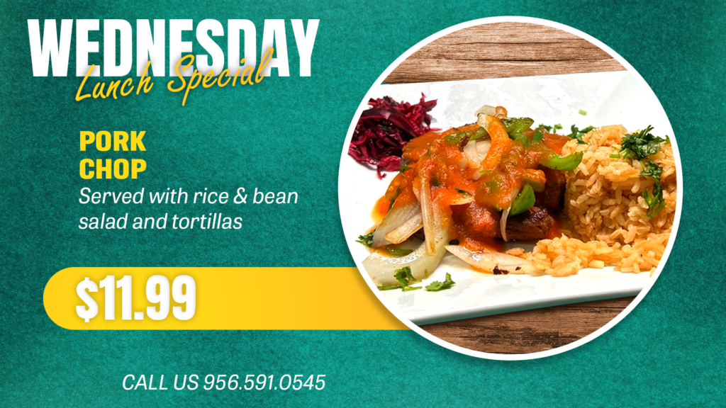 Wednesday Lunch Special